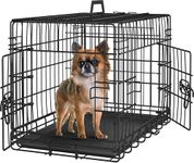 Yaheetech 24 inch Dog Crate Double 