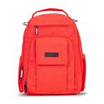 JuJuBe | Be Right Back Baby Diaper Bag Backpack - Travel Backpack for Women - Machine Washable | Neon Coral