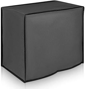 kwmobile Cover Compatible with Nespresso Lattissima Pro - Plastic Case for Coffee Maker Machine - Dark Grey