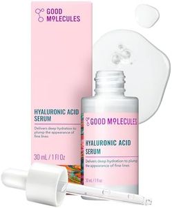 Good Molecules Hyaluronic Acid Serum - 1% Hyaluronic Acid Non-greasy Ultra Hydrating Serum, Facial Moisturizer for Plumper Skin, Skin Care for Face