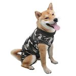 HEYWEAN Dog Surgical Recovery Suit Keep Dog from Licking, E-Collar Alternative After Surgery Wear, Protect Abdominal Wound from Grooming and Scratching, Dog Surgical Post-Operative Bodysuit