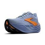 Brooks Men’s Glycerin Max Neutral Running & Walking Shoe, Country Blue/Sky/Orange, 12 UK
