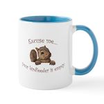 CafePress Excuse Me...Your Birdfeeder is Empty Mugs 11 oz (325 ml) Ceramic Coffee Mug