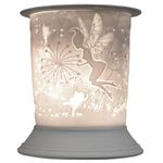 Cello Porcelain Straight Electric Melt Burner, Fairy Tale Pattern - Fantasy Wax Melt Burners Safe For Use Around Children - Use As A Wax Burner Or An Oil Burner And Transform Your Home Fragrance.