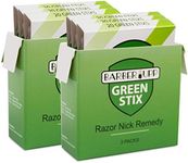 BARBERUPP Styptic Stick Shave Accessories (Green Stix, 6 Pack) Stops Bleeding For Razor Nicks For Men & Women - Sanitary and Great For Barbers or Personal