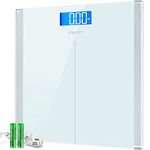 Etekcity Digital Body Weight Bathroom Scale with Step-On Technology, 400 Lb, White