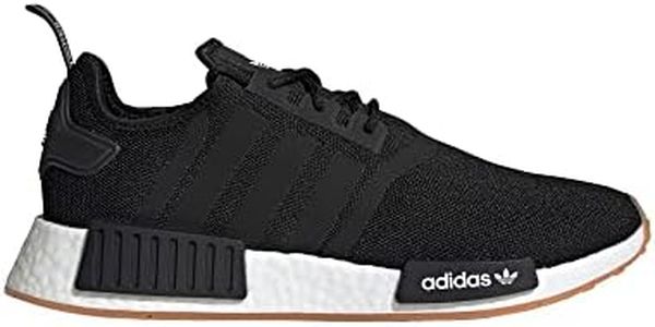 Adidas Originals Men's NMD_r1 Sneaker, Black/Black/Gum, 11.5 US