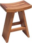 AquaTeak The Original 24" Tall Asia Teak Counter Stool
