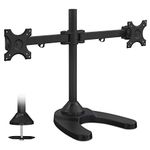 Mount-It! Dual Freestanding Monitor Stand for Widescreen Monitors Up to 24-Inch