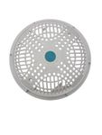 Helix Swimming Pool Round Main Drain Cover, Anti-Suction Safe Pool Drain Cover, Sturdy and Reliable Swimming Pools Accessories White