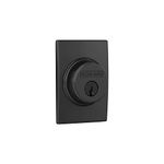 Schlage Lock Company Single Cylinder Deadbolt with Century Trim, Matte Black (B60 N CEN 622)