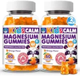 DR. MORITZ Sugar-Free Calm Magnesium Gummies for Kids and Adults - Kids Magnesium Gummies - Magnesium Citrate Gummies (120 Count (Pack of 2), Orange)