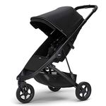 Thule Spring Stroller - Compact Baby Stroller Perfect for Everyday Use - Features 5-Point Harness, Lightweight and Compact Design, Vented Canopy, Padded Reclining Seat