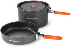 Odoland Camping Cookware Mess Kit, 