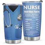 Shqiueos Nurse Gifts for Women Men, Nurse Tumbler Cup 20 Oz, Nurse Week Gifts, Nurse Appreciation Gifts, Nurse Graduation Gifts, Christmas Gifts for School Nurse Nicu Nurse Practitioner Coffee Cup