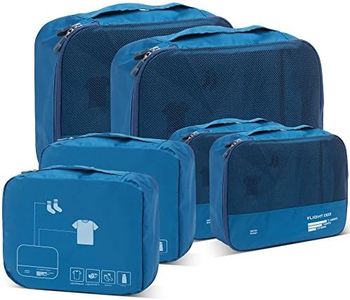 Packing Cubes Set for Travel Accessories Suitcase Organizers Clothes Luggage Bags Lightweight Carry On Travel Gear