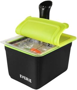 EVERIE Universal Sous Vide Container with Lid (Container with lid and rack and sleeve)