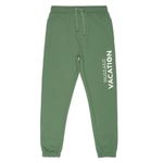 Alan Jones Clothing Boys Solid High Rise Joggers Track Pants (Green_15-16 Years)