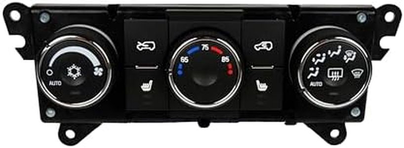 GM Genuine Parts 15-74121 (23111247) Heating and Air Conditioning Control Panel with Driver and Passenger Seat Heater