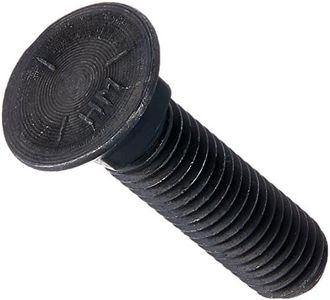 The Hillman Group 260081 1/2-Inch x 2-Inch Plow Bolts, 50-Pack, Black