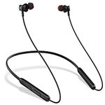 Rythflo Bluetooth Earbuds, V5.2 Wireless Bluetooth Headphones, in-Ear Magnetic Neckband Earphone with Mic, 25Hrs Playtime, IPX7 Sweatproof, Deep Bass Headset for Phone Call Music Gym Sports