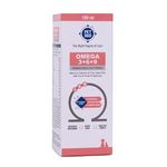 PET360 Omega 3+6+9 | Blend of Salmon & Flax Seed Oils with Fur & Coat Protectives | Reduced Shedding | Shiny Coat | Healthy Joints | Nutritional Supplement for Pets - 100 ml