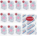 LinsKind 110 Packs 100CC Food Grade Oxygen Absorbers (10 Packs in Individual Vacuum Bag, 11x Packs of 10), Oxygen Absorbers for Food Storage, with Oxygen Indicator, for Mylar Bags, Mason Jars, Canning