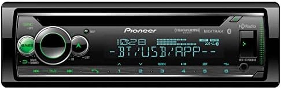 Pioneer DEH-S7200BHS CD Receiver with Enhanced Audio Functions, Pioneer Smart Sync App Compatibility, MIXTRAX, Built-in Bluetooth, HD Radio Tuner and XM-Ready