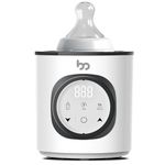 Femometer Family Bottle Warmer, 8-in-1 Fast Bottle Warmers for All Bottles, Baby Bottle Warmer for Breastmilk & Formula with Accurate Temp Control, 24H Keep Warm, BPA-Free and Easy to Use (White)