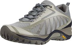 Merrell Women's Siren Edge 3 Hiking Shoe, Aluminum/Boulder, 8.5 M US