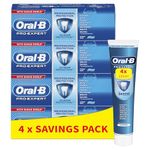 Oral-B Pro-Expert Professional Protection Toothpaste, 500 ml (125 ml x 4), Shipped in Eco-Friendly Recycled Carton