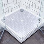 Lurowo Square Shower Mats Non Slip 