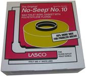 LASCO 04-3304-MASTER Extra Thick Toilet Bowl Wax Ring #10, with Polyethylene Flange, Fits 3 4-Inch Waste Line, 24-Pack, 24 Piece