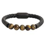 Leather With Beads Bracelets