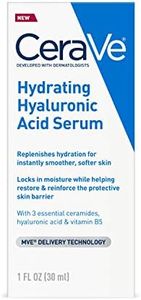Cerave Hyaluronic Acid Serum for Face with Vitamin B5 and Ceramides | Hydrating Face Serum for Dry Skin | Fragrance Free | 1 Ounce