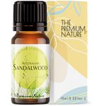 The Premium Nature Australian Sandalwood Oil for Skin & Hair | 100% Natural | Australian Sandalwood Essential Oil for Diffuser | Warm Woodsy Scent for Aromatherapy & Candle Making, 10 mL