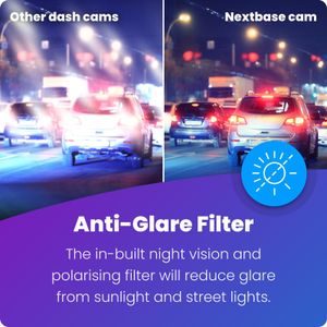 Nextbase 522GW 2K Dash Cam Front & Rear – WiFi, GPS, Night Vision, 64GB SD