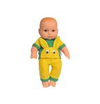 EL FIGO Doll for Girls/Toy for Kids/Baby Doll Toy in Soft Dress (Rotatable Legs Arms with Removable Clothes Set 31 cm)