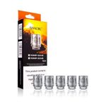 SMOK TFV8 Baby Coils - The Baby Beast Coils 0.4 Ohm Replacement Coils (V8 Baby Q2 Coils) Works With TFV8 Baby Tank Pack of 5 No Nicotine