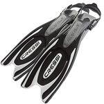 Cressi Frog Plus Fins, Black, Large/X-Large