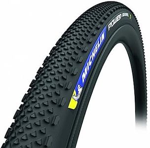 MICHELIN 700x40 (40-622) Cycling Tubeless Tyre Soft Unisex Adult Power Gravel, Black