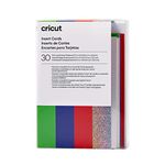 Cricut Insert Cards R40, Create Depth-Filled Birthday Cards, Thank You Cards, Custom Greeting Cards at Home, Compatible with Cricut Joy/Maker/Explore Machines, Rainbow Scales Sampler (30 ct)