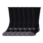 Under Armour Kids' Resistor 3.0 Crew Socks, Multipairs