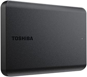 Toshiba Canvio Basics 2TB Portable External Hard Drive USB 3.0, Black - HDTB520XK3AA