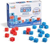 Learning Resources Reading Rods Alphabet and CVC Words, Learn to Read, Word Building Activities, Letter Blocks, Spelling Toys, Reading Tools for Kids, Science of Reading Manipulatives