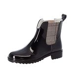Rieker Women's P8280 Chelsea Boot, Black, 4 UK