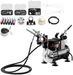 VEVOR Airbrush Kit, 1/6 HP, Air Bru