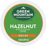 Green Mountain Coffee Pods K-Cups For Keurig Machines Flavored K Cup (All Count Fresh Capsules) Light / Medium / Dark Roast Long Expiry ALL FLAVORS (24 K-Cups Hazelnut DECAF)