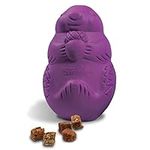 Petsafe Busy Buddy Squirrel Dude Dog Toy - Treat Dispensing, Slow Feeder Dog Toy - Large, Purple