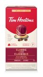 Tim Hortons Classic Lungo Capsules, Nespresso Original Line Compatible Capsules, 10 Count